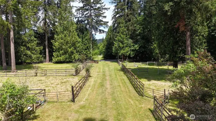 Frontside of property