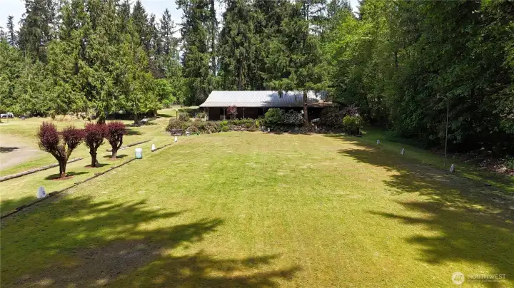 Outdoor arena