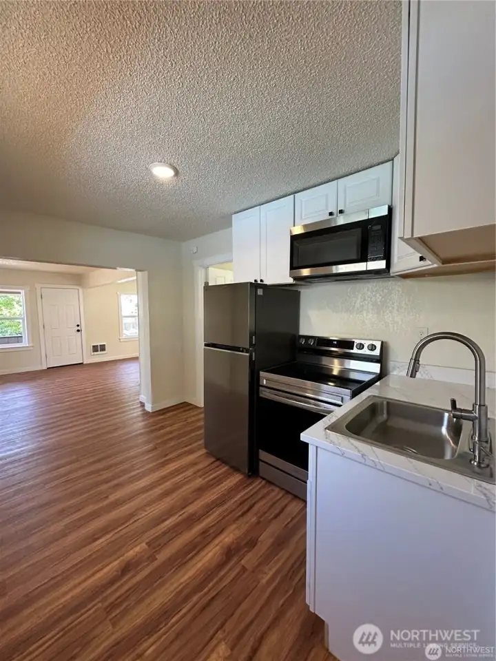 Kitchen to Living Area