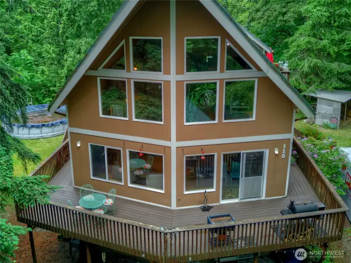Beautiful A-frame home