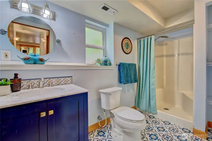 Could be ADU for multi-generational living on lower floor - bathroom