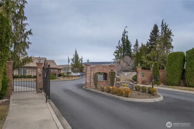 Gated entrance to Sunrise East!