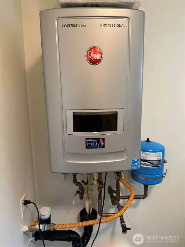 On demand gas water heater saves $$