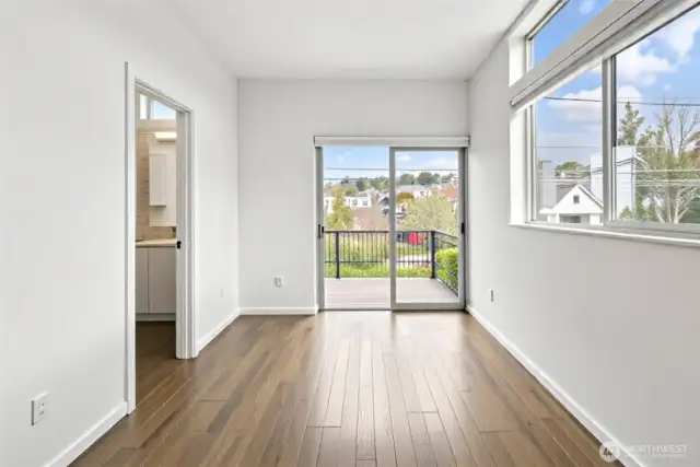 Vacant dining room