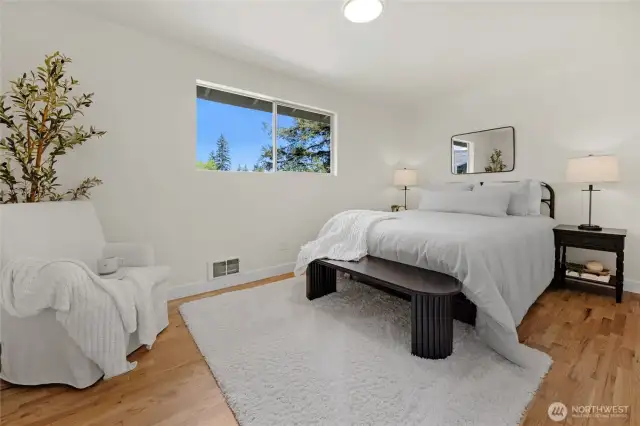 Primary bedroom on main floor