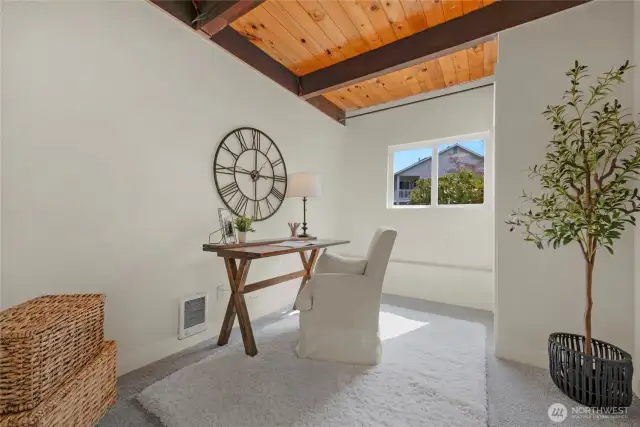 4th bedroom on lower level is non conforming and can be used as a home office or bedroom.