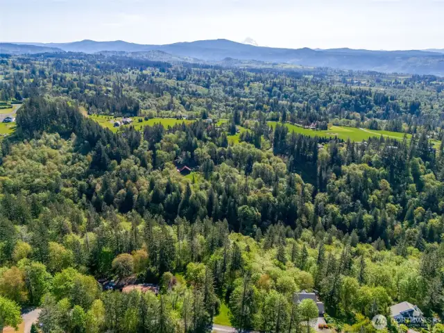 You Can see the manfactured home and property is right behind that property.