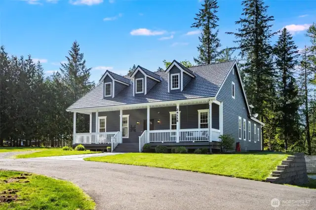Stunning upgraded home on five beautiful acres!!