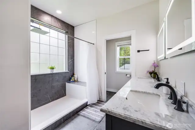 Primary Bathroom, completely remodled.