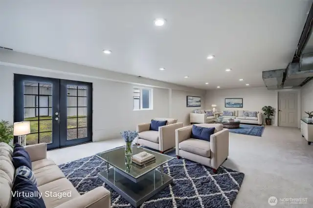 Lower Level huge Recreational Room, V.S.