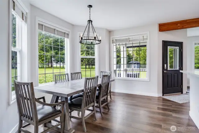 Dining area, just as you will find it...