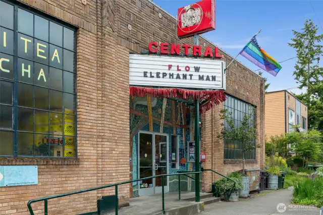 The beloved Central Cinema is right across the street!