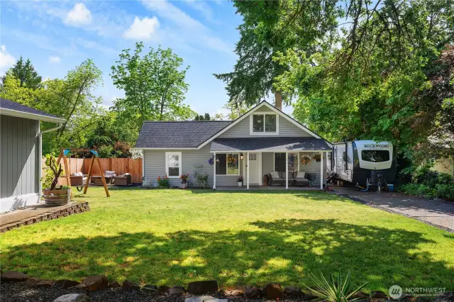 Welcome Home to this Charming property with a detached garage & 2 separate office and workshop buildings.