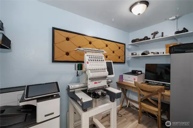 Office space on main floor of home.