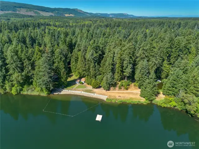 There are 3 lakes within the Clearwood area—2 private and 1 public. Each lake has its own rules regarding motorized vehicles, but they are all open for recreational fishing and swimming!