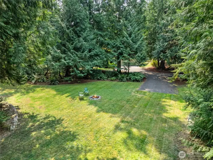 Space for possible Shop on the property!