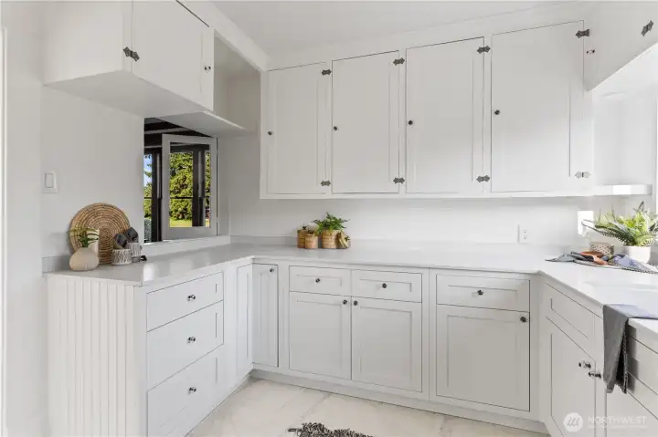 Kitchen Pass-through Window