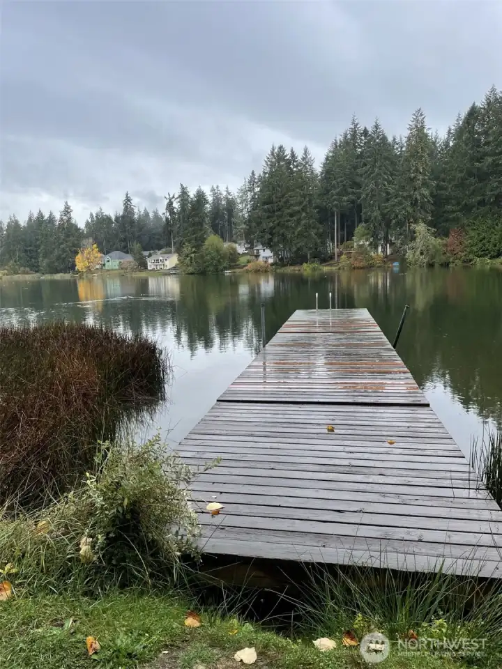 Palmer Lake community dock