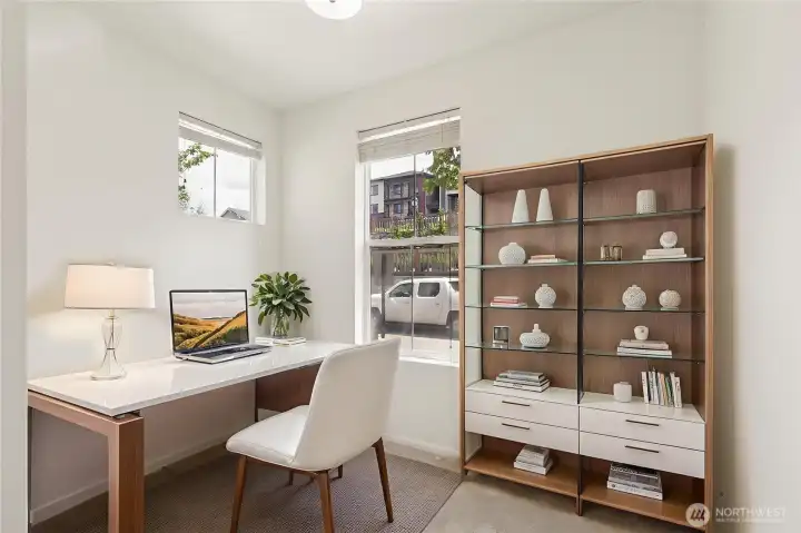 Image includes virtual staging or digital indicators for illustration.