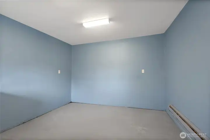 Bonus room off back of garage