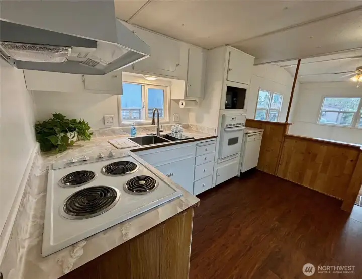 Spacious kitchen