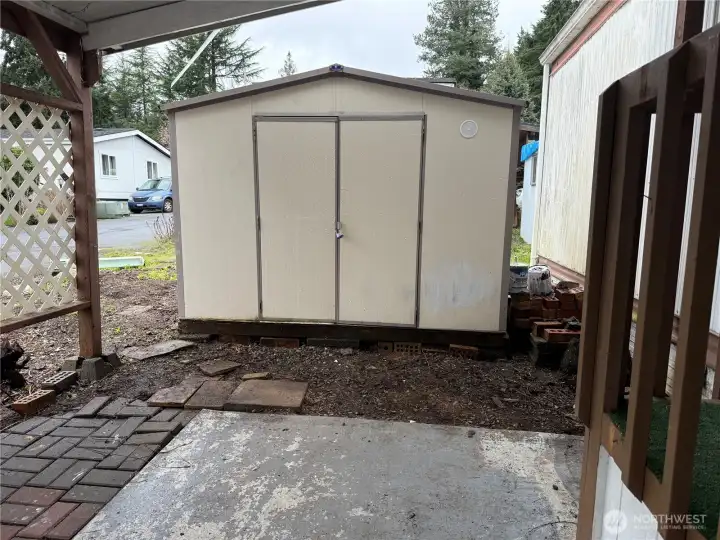 Roomy storage Shed