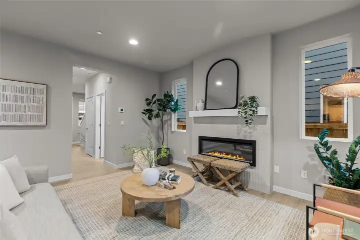 Interior pictures are of the model home. Individual home may vary in floorplan orientation and color scheme.