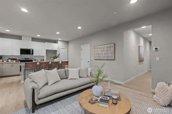 Interior pictures are of the model home. Individual home may vary in floorplan orientation and color scheme.