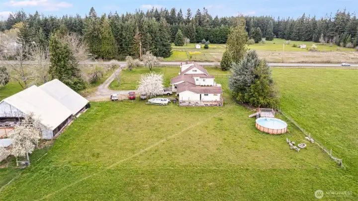 So much space! Almost 10 acres- Mini-Farm Ready!