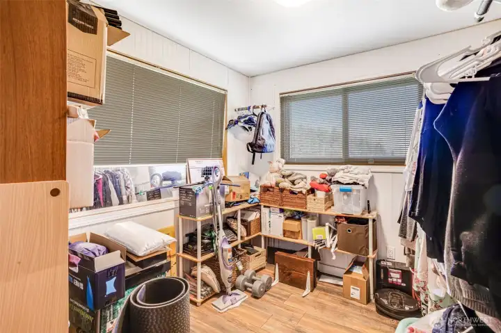 Flex Space off main living area- great for storage or butler pantry!