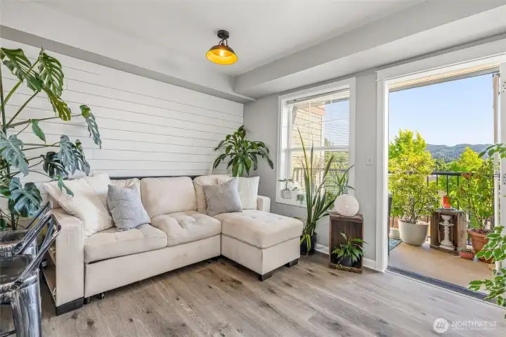 Living Room opens onto Balcony