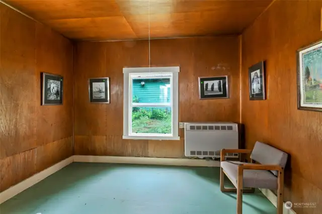 Primary bedroom on first floor.