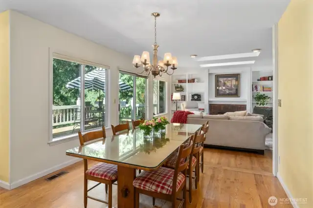 Great Room with Park View