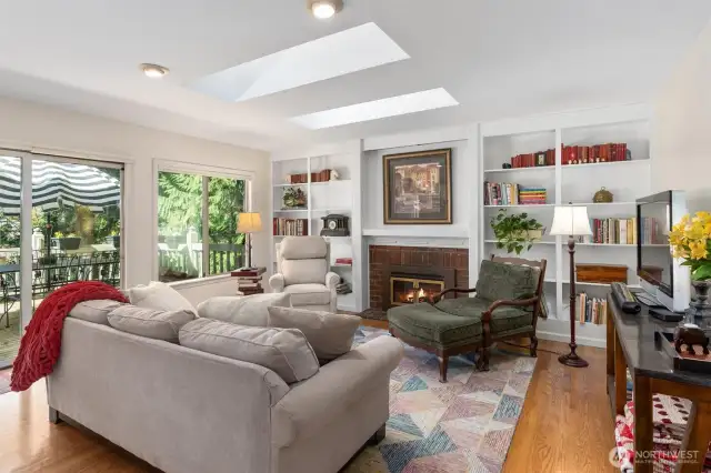 Inviting family room