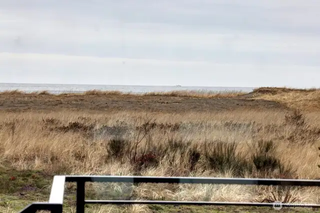 Ocean view from Living Room window