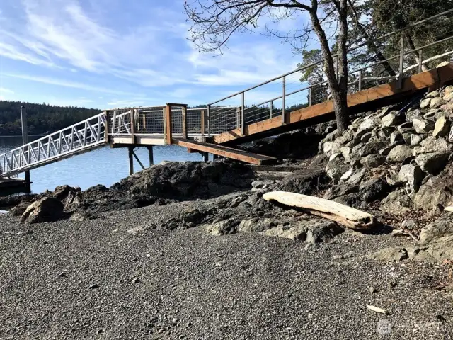 Dock and beach