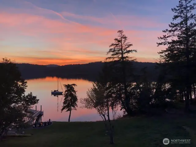 The colors of sunset