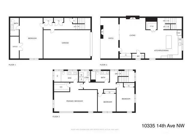 Convenient floor plan.