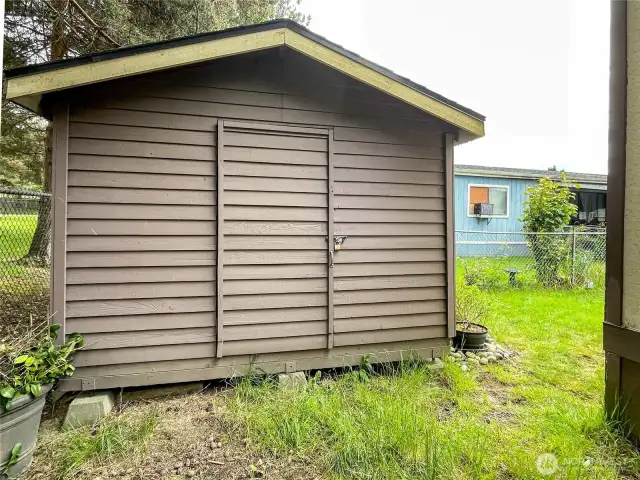 Large storage shed