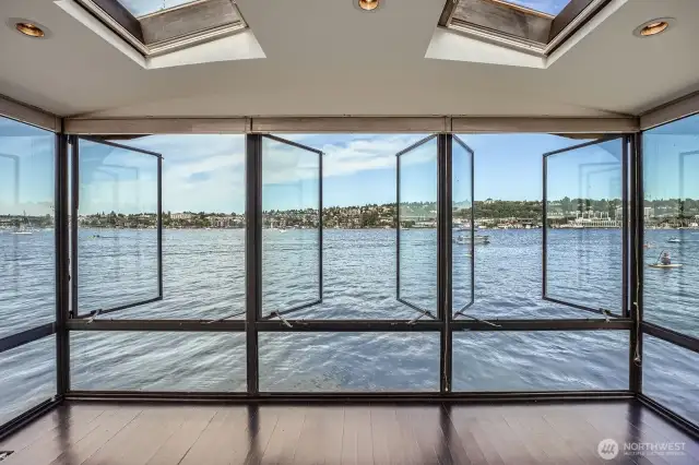 WOW, RIGHT????  This is either the dining room or additional living room space, you choose...