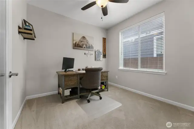 Main level office or possible 5th bedroom