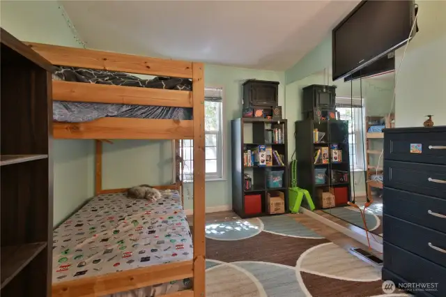 Den or office, currently used as a bedroom.