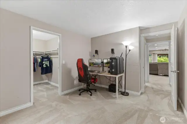 Bedroom #3 with walk-in closet
