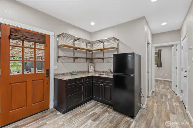 Private apartment kitchenette