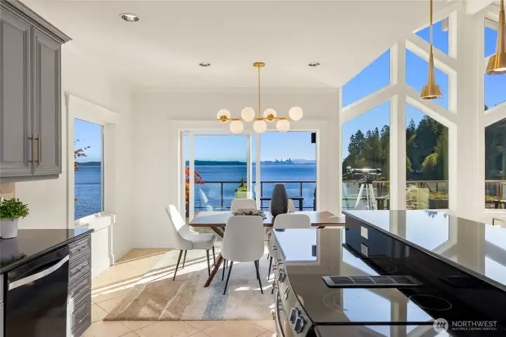 Cooking with a view!