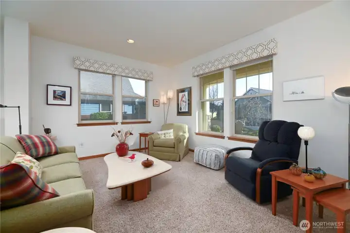 Large open formal living room.