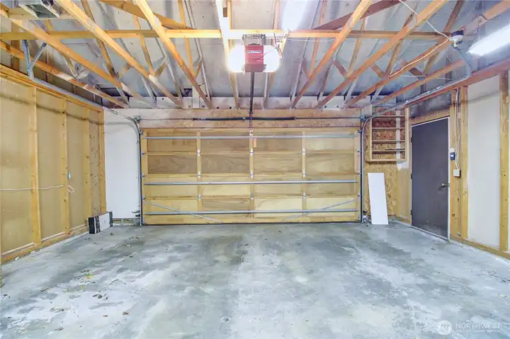 Inside Garage
