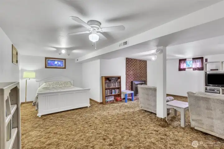 bonus room lower level