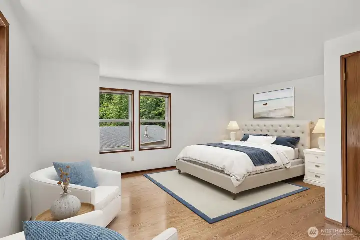 Primary Bedroom (Virtually staged)