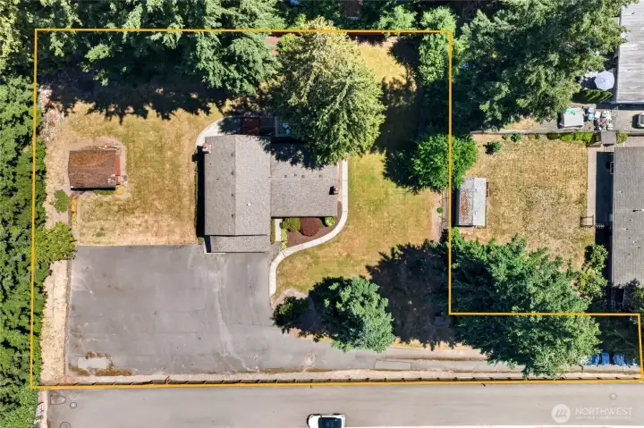 Zoned R8, fully fenced with gated entry and no HOA.